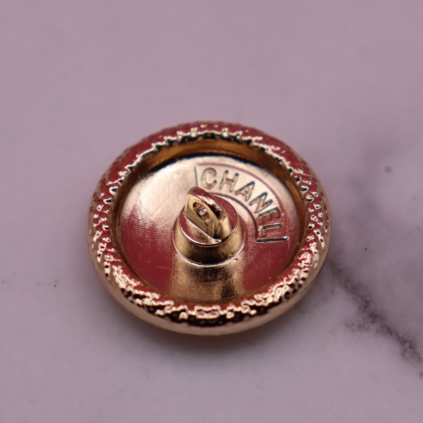 20mm Gold Button