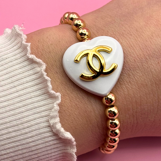 14K Gold Filled Repurposed Chanel Bracelet