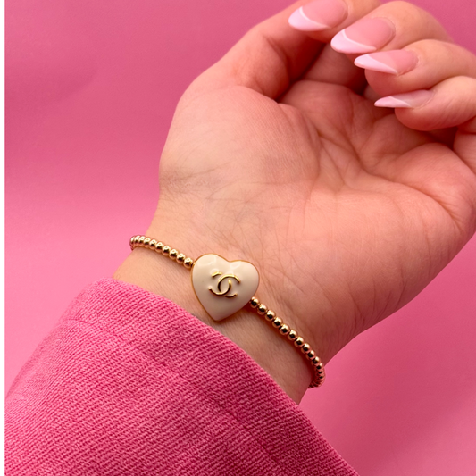 14K Gold Filled Repurposed Chanel Bracelet